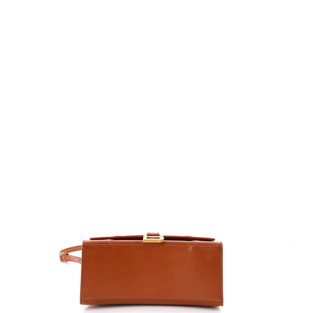 Balenciaga Small Hourglass Top Handle Bag Leather - Picture 4 of 6